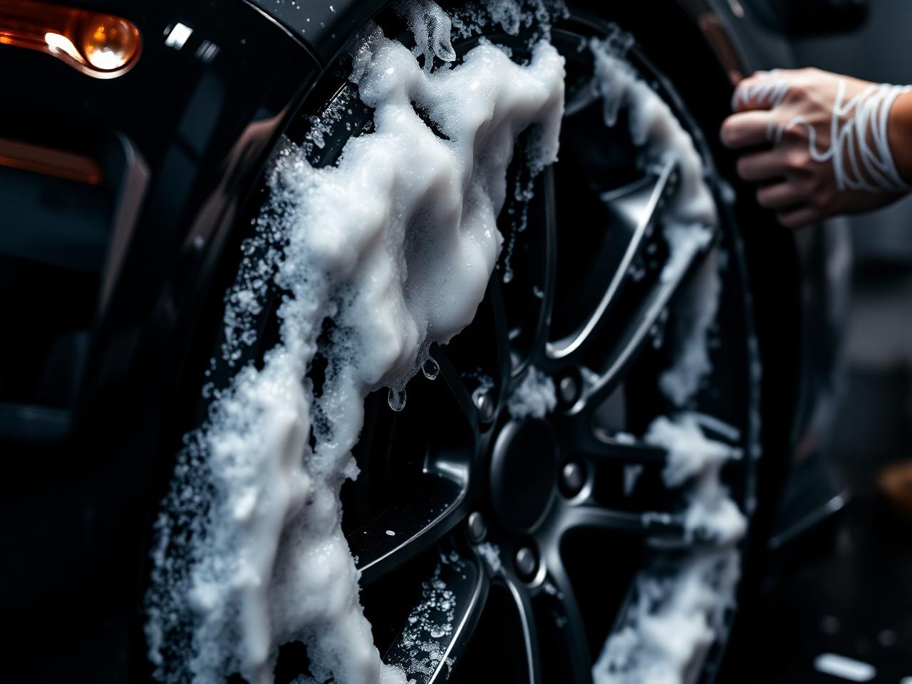 Wheel & tire detail